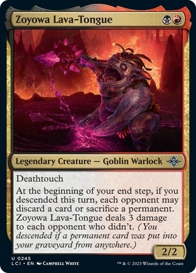 Zoyowa Lava-Tongue [The Lost Caverns of Ixalan] | The CG Realm