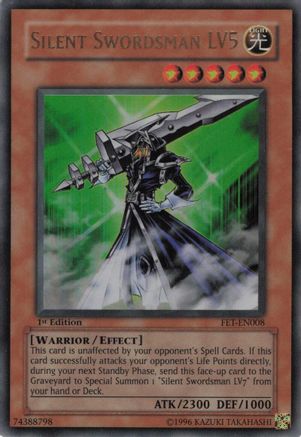 Silent Swordsman LV5 (FET-EN008) - Flaming Eternity Unlimited