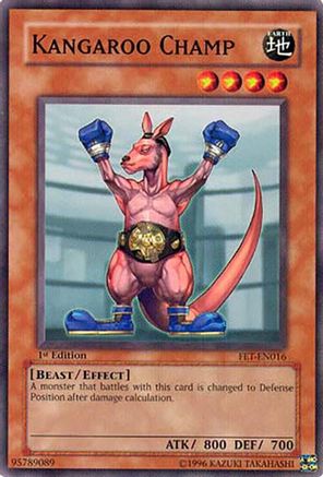 Kangaroo Champ (FET-EN016) - Flaming Eternity Unlimited