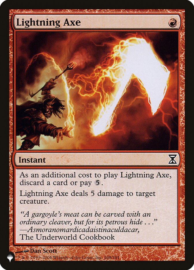 Lightning Axe [The List] | The CG Realm