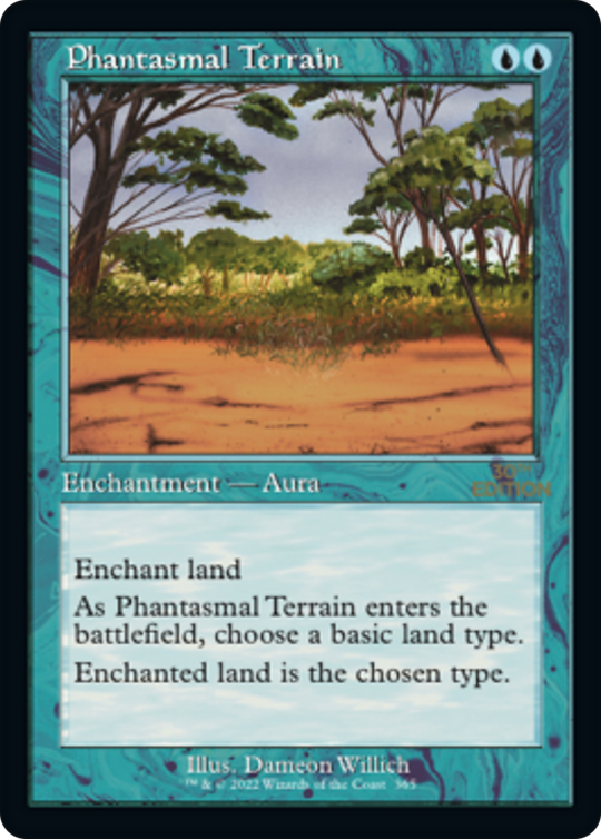 Phantasmal Terrain (Retro Frame) (30A-365) - 30th Anniversary Edition