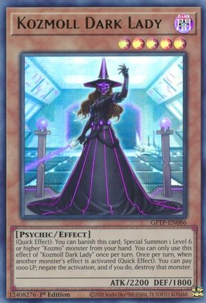 Kozmoll Dark Lady (GFTP-EN086) - Ghosts From the Past 1st Edition