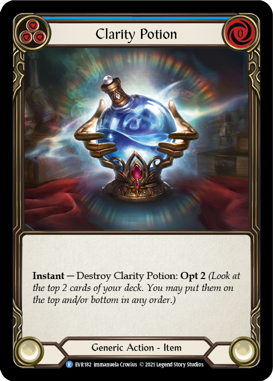 Clarity Potion [EVR182] (Everfest)  1st Edition Normal | The CG Realm