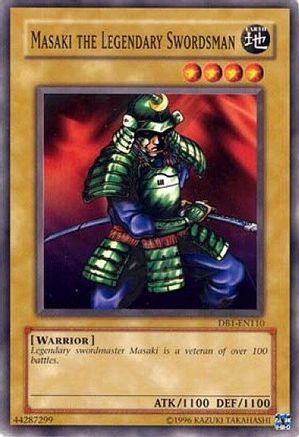 Masaki the Legendary Swordsman (DB1-EN110) - Dark Beginning 1 Unlimited