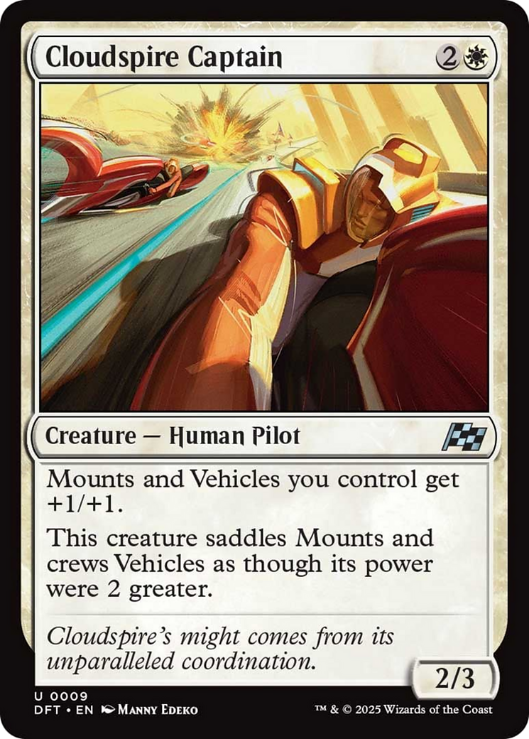 Cloudspire Captain [Aetherdrift] | The CG Realm