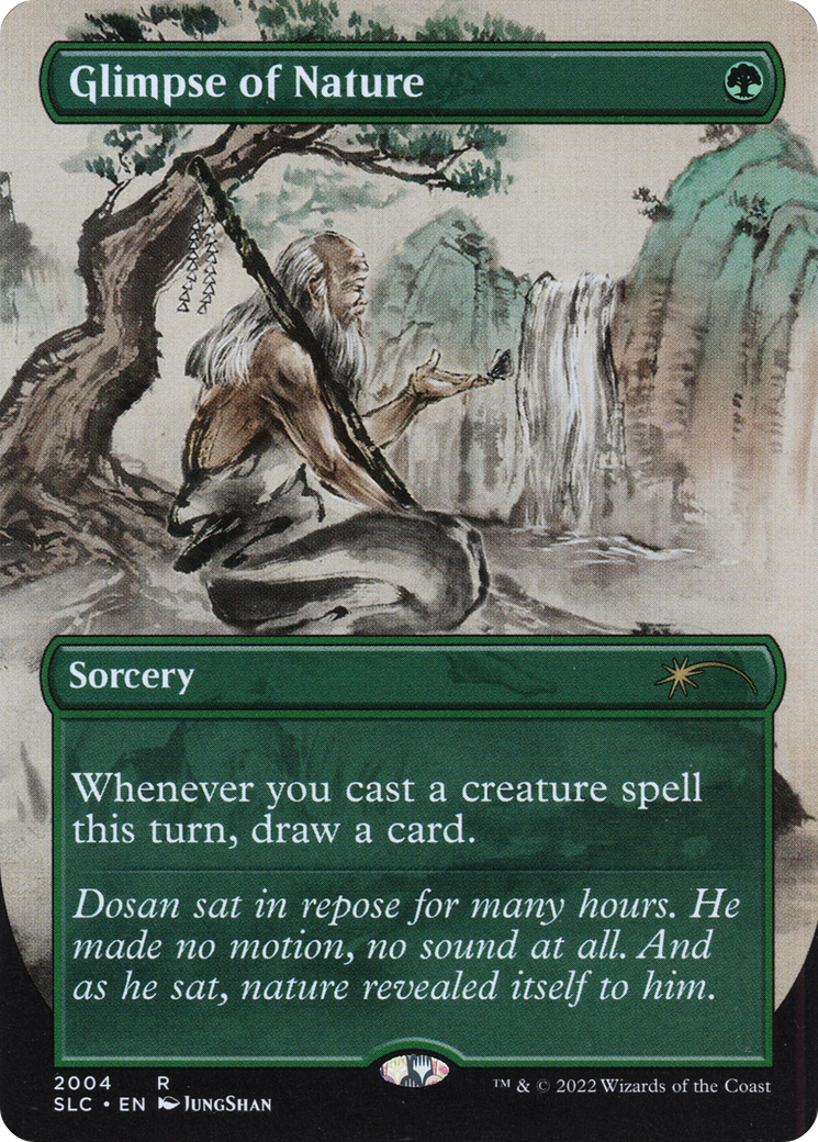 Glimpse of Nature (SLC-2004) - Secret Lair Countdown Kit (Borderless)