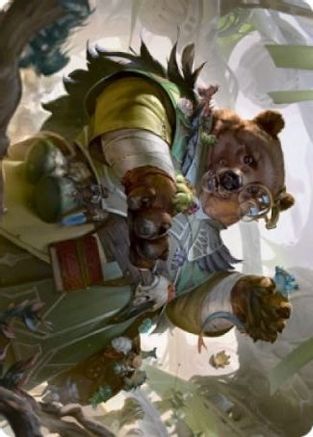 Professor of Zoomancy Art Card (ASSTX-018) - Art Series: Strixhaven