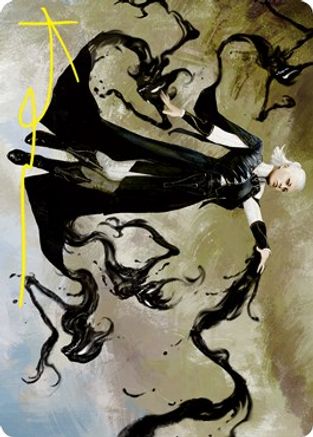 Shadewing Laureate Art Card (Gold-Stamped Signature) (ASSTX-040) - Art Series: Strixhaven