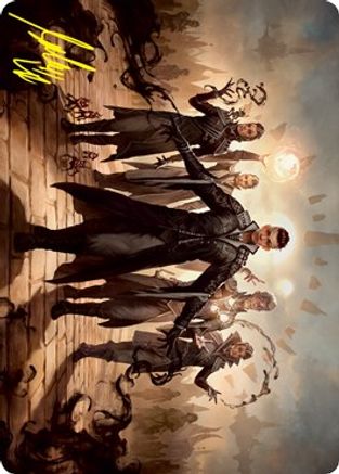 Silverquill Command Art Card (Gold-Stamped Signature) (ASSTX-041) - Art Series: Strixhaven