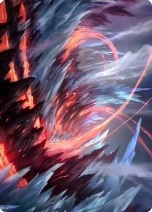 Frostboil Snarl Art Card (ASSTX-047) - Art Series: Strixhaven