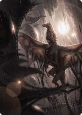 Shadrix Silverquill Art Card (ASSTX-059) - Art Series: Strixhaven