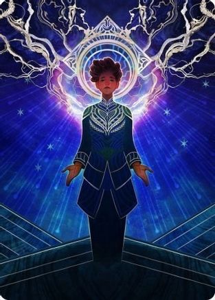 Brainstorm Art Card (ASSTX-065) - Art Series: Strixhaven