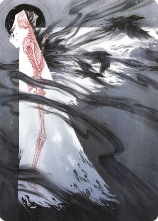 Tendrils of Agony Art Card (ASSTX-073) - Art Series: Strixhaven