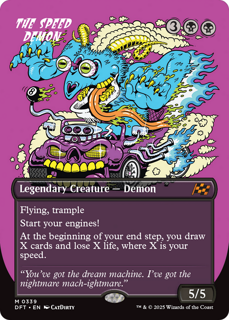 The Speed Demon (Borderless) [Aetherdrift] | The CG Realm