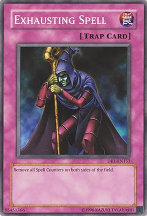 Exhausting Spell (DR1-EN153) - Dark Revelation Volume 1 Unlimited
