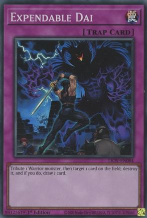 Expendable Dai (LIOV-EN084) - Lightning Overdrive 1st Edition