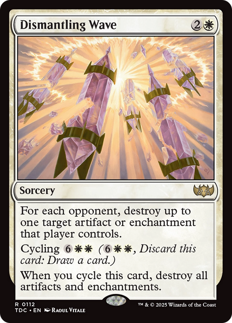 Dismantling Wave [Tarkir: Dragonstorm Commander] | The CG Realm