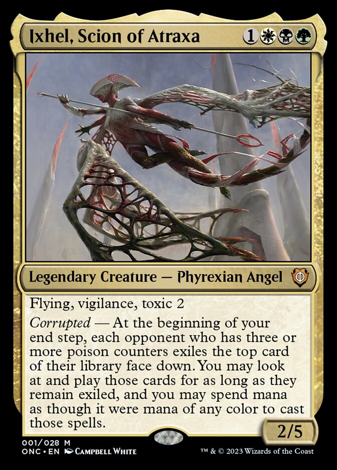 Ixhel, Scion of Atraxa (ONC-001) - Phyrexia: All Will Be One Commander