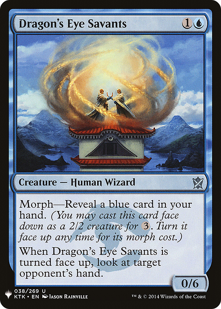 Dragon's Eye Savants (LIST-KTK-38) - The List