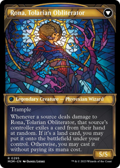 Rona, Herald of Invasion // Rona, Tolarian Obliterator (Showcase Planar Booster Fun) [March of the Machine] | The CG Realm