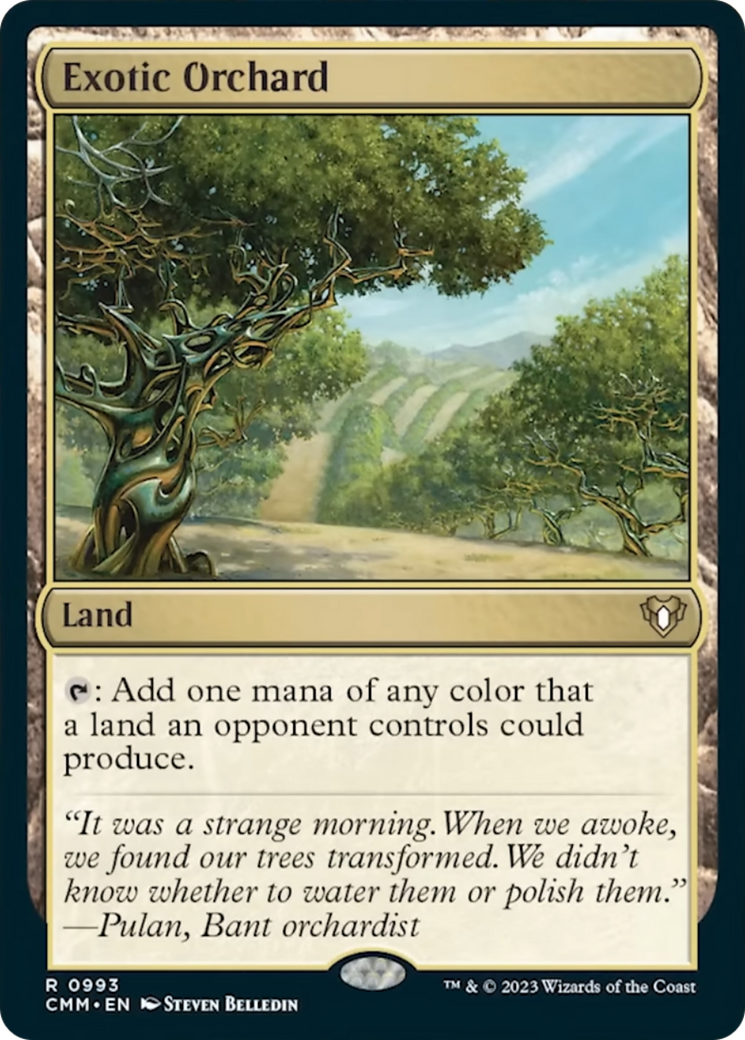 Exotic Orchard [Commander Masters] | The CG Realm