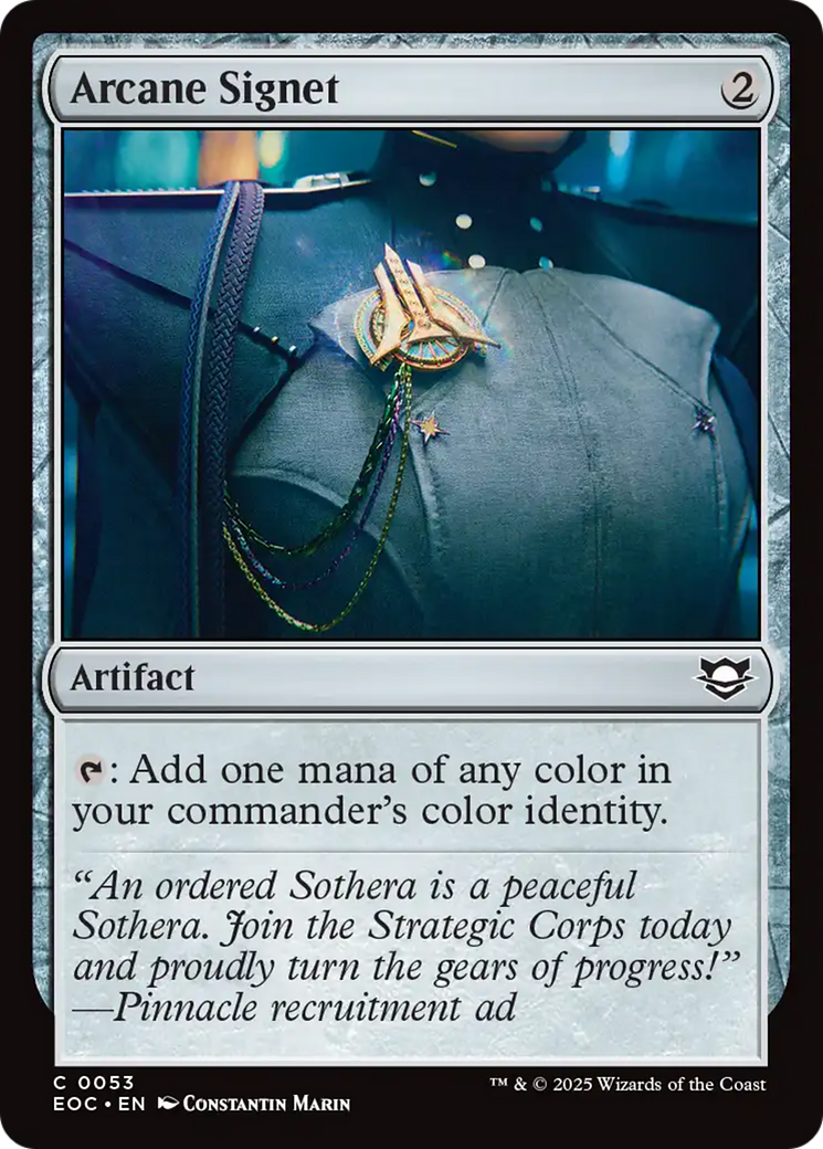 Arcane Signet [Edge of Eternities Commander] | The CG Realm