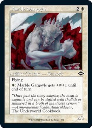 Marble Gargoyle (Retro Frame) (Foil Etched) (MH2-382) - Modern Horizons 2 Foil