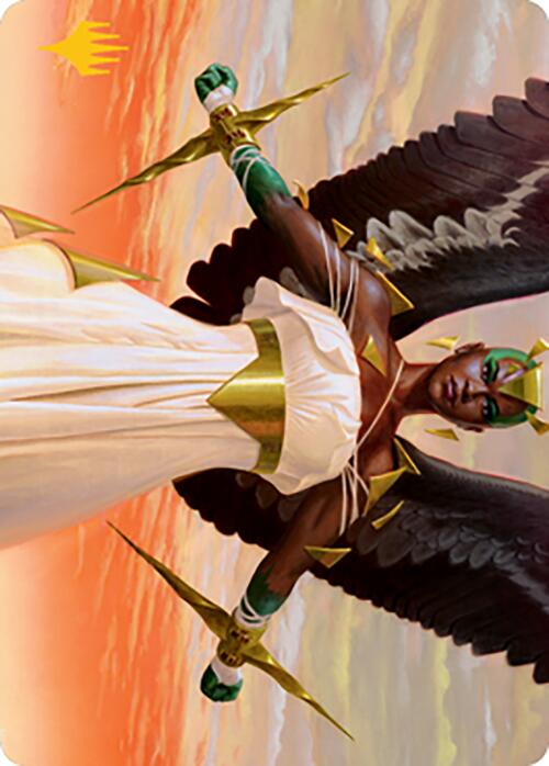 Glorious Enforcer Art Card (Gold-Stamped Signature) [Modern Horizons 2 Art Series] | The CG Realm