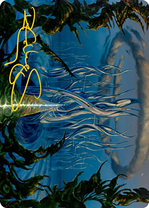 Tanglepool Bridge Art Card (Gold-Stamped Signature) [Modern Horizons 2 Art Series] | The CG Realm