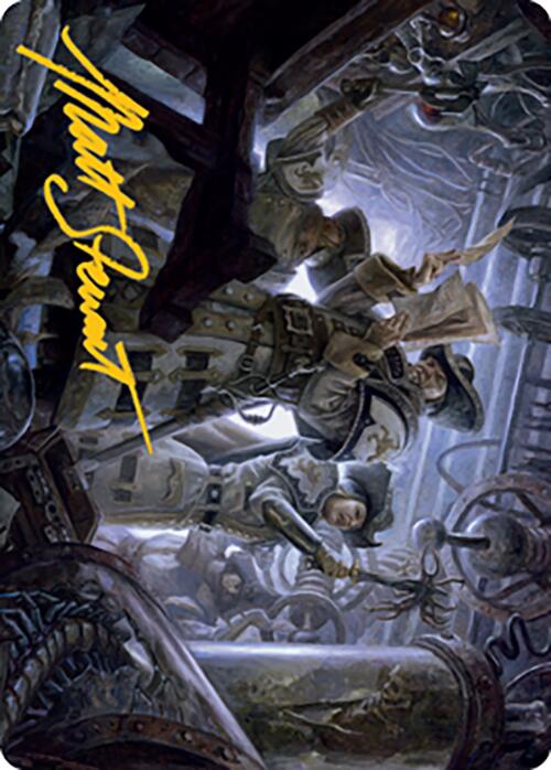 Search the Premises Art Card (Gold-Stamped Signature) [Modern Horizons 2 Art Series] | The CG Realm