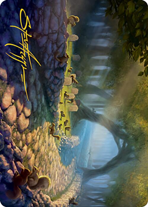 Squirrel Sanctuary Art Card (Gold-Stamped Signature) [Modern Horizons 2 Art Series] | The CG Realm