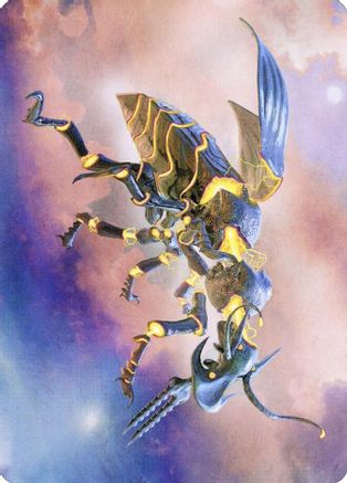 Zabaz, the Glimmerwasp Art Card (ASMH2-065) - Art Series: Modern Horizons 2
