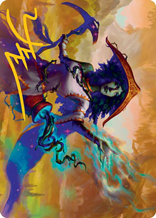 Sythis, Harvest's Hand Art Card (Gold-Stamped Signature) [Modern Horizons 2 Art Series] | The CG Realm