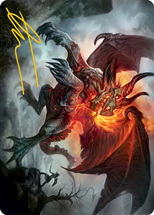 Piru, the Volatile Art Card (Gold-Stamped Signature) [Modern Horizons 2 Art Series] | The CG Realm