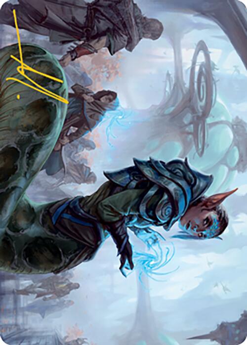 Lonis, Cryptozoologist Art Card (Gold-Stamped Signature) [Modern Horizons 2 Art Series] | The CG Realm