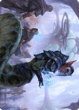 Lonis, Cryptozoologist Art Card (ASMH2-057) - Art Series: Modern Horizons 2