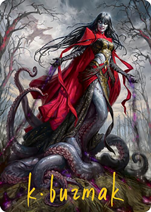 Geyadrone Dihada Art Card (54) (Gold-Stamped Signature) [Modern Horizons 2 Art Series] | The CG Realm