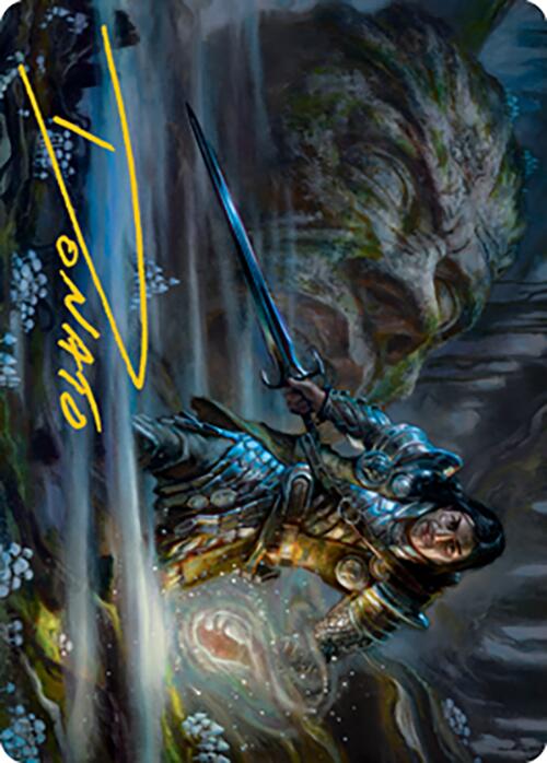Carth the Lion Art Card (Gold-Stamped Signature) [Modern Horizons 2 Art Series] | The CG Realm
