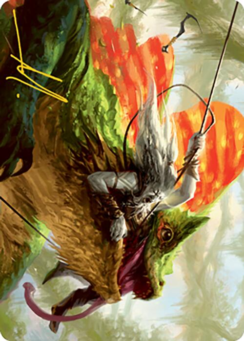 Captured by Lagacs Art Card (Gold-Stamped Signature) [Modern Horizons 2 Art Series] | The CG Realm