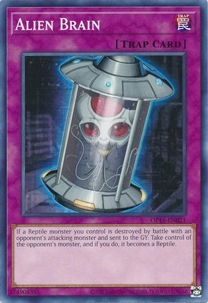 Alien Brain (OP16-EN021) - OTS Tournament Pack 16 Unlimited