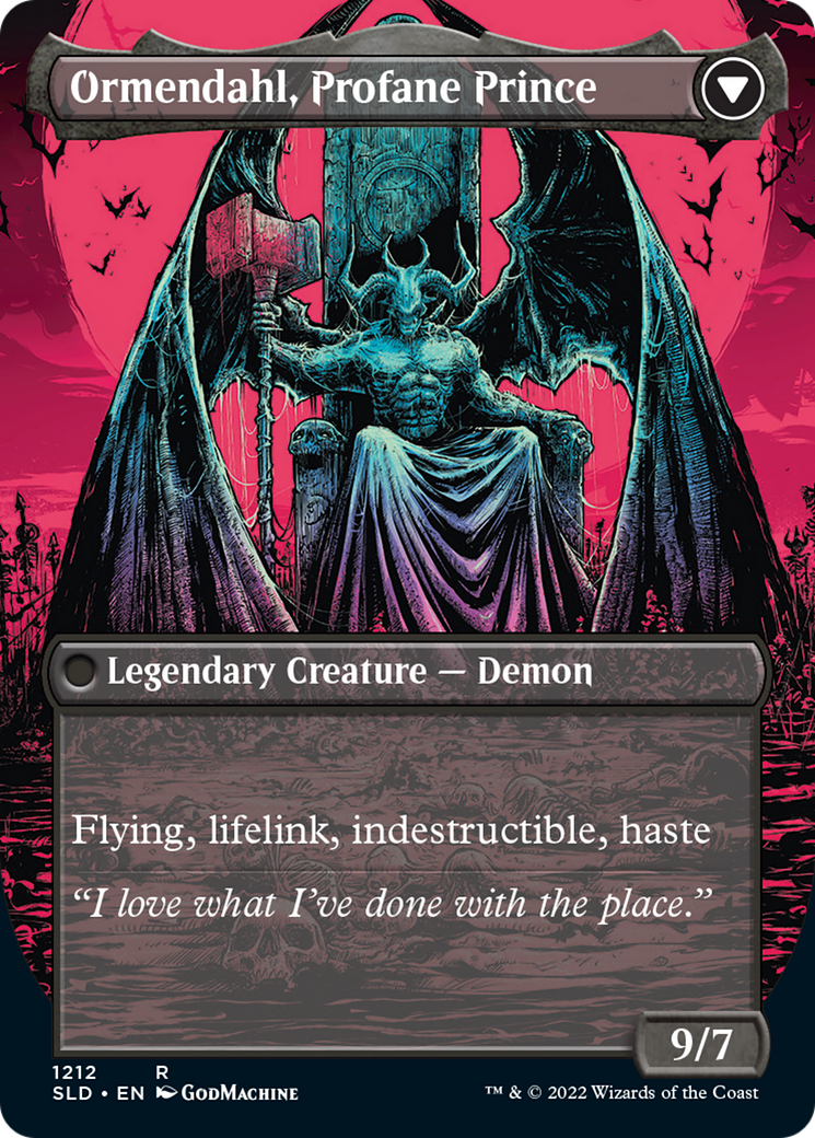 Westvale Abbey (Display Commander) - Thick Stock (SLD-1212) - Secret Lair Drop (Borderless)