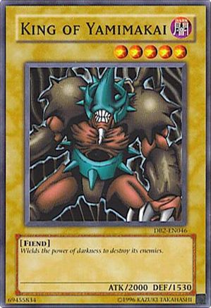 King of Yamimakai (DB2-EN046) - Dark Beginning 2 Unlimited