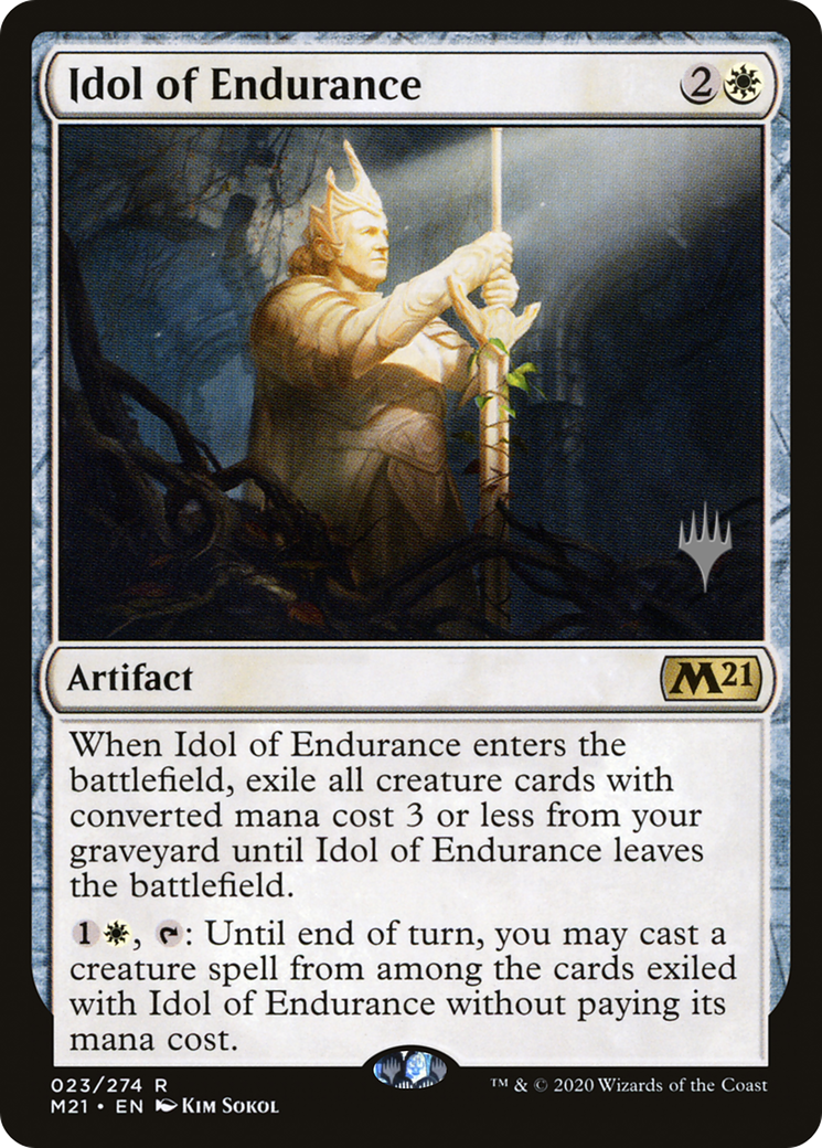 Idol of Endurance (PPM21-023) - Core Set 2021 Promos
