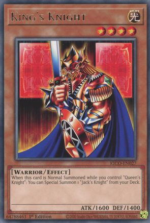 King's Knight (KICO-EN027) - King's Court 1st Edition