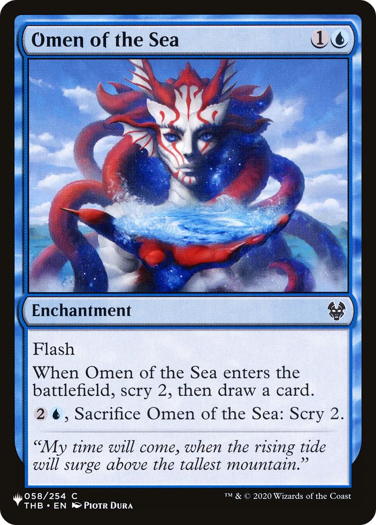 Omen of the Sea [The List] | The CG Realm
