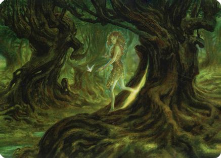 Neverwinter Dryad Art Card (ASAFR-069) - Art Series: Adventures in the Forgotten Realms