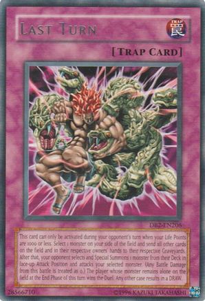 Last Turn (DB2-EN206) - Dark Beginning 2 Unlimited