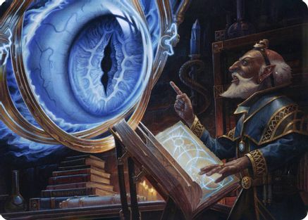 Contact Other Plane Art Card (ASAFR-037) - Art Series: Adventures in the Forgotten Realms