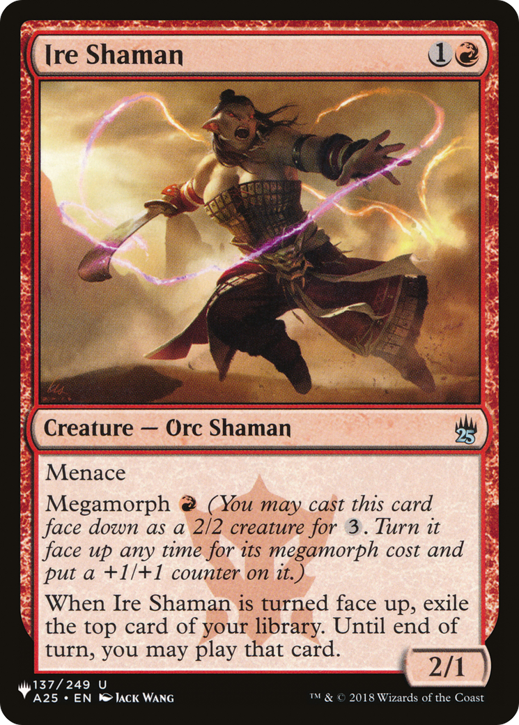 Ire Shaman [The List] | The CG Realm