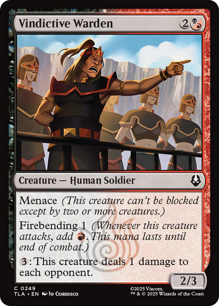 Vindictive Warden [Avatar: The Last Airbender] | The CG Realm